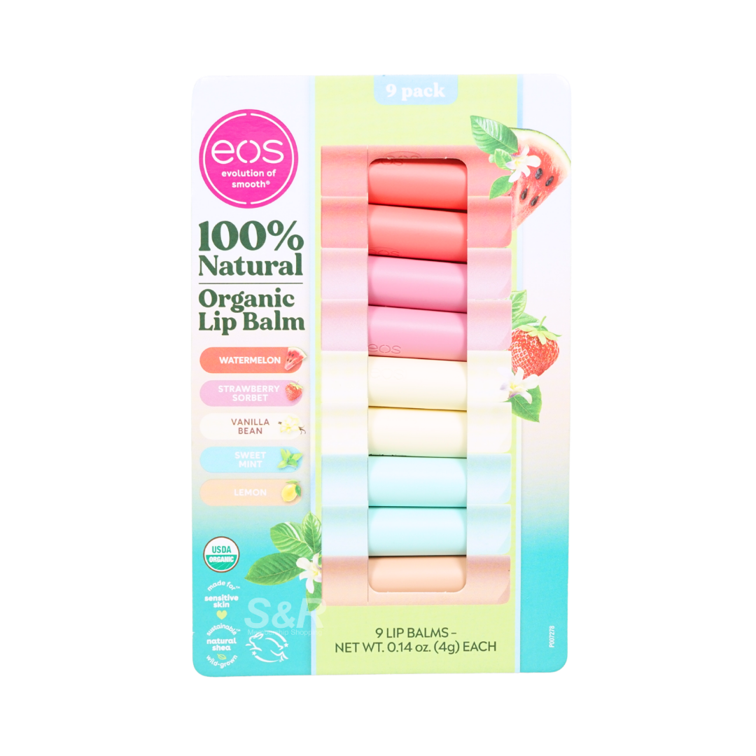 Evolution of Smooth Lip Balm Stick 9-piece Set